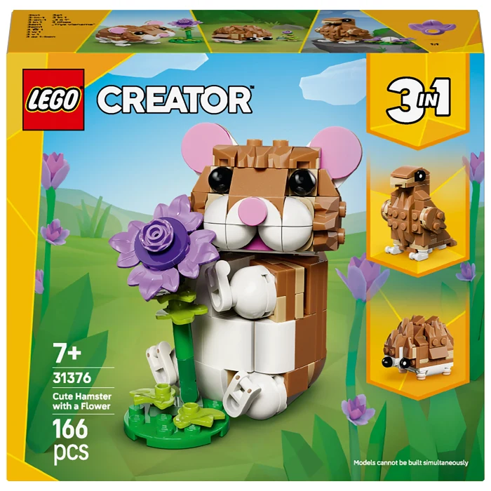 LEGO Creator Söt hamster med blomma 31376