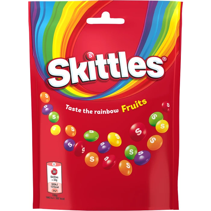 Godispåse Fruits 152g Skittles