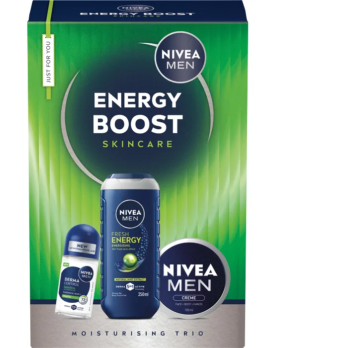 Giftbox Energy Boost 450ml Nivea Men