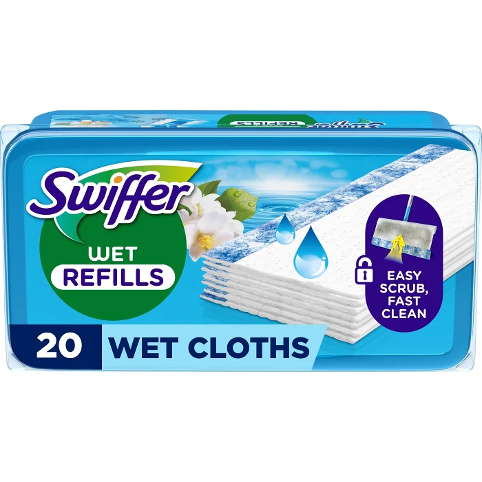 Golvmopp Våt Refill 20p Swiffer