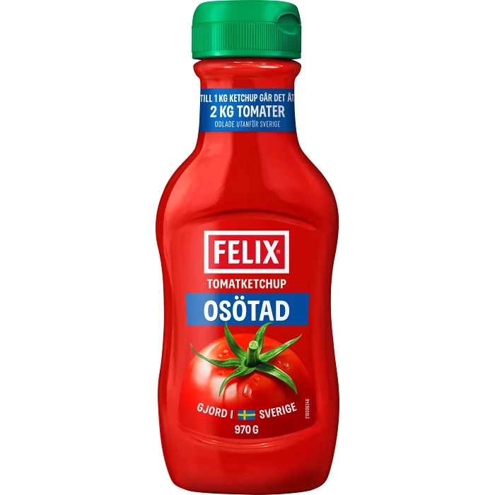 Ketchup Osötad 970g Felix