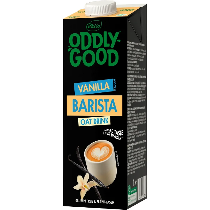 Havredryck Barista Vanilj 3% 1000ml Oddlygood®