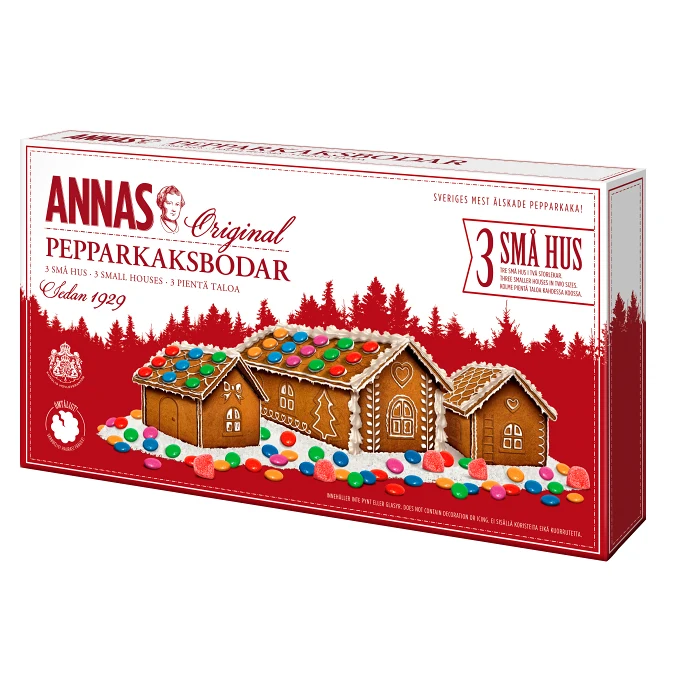 Pepparkaksbodar 3-p 250g Annas