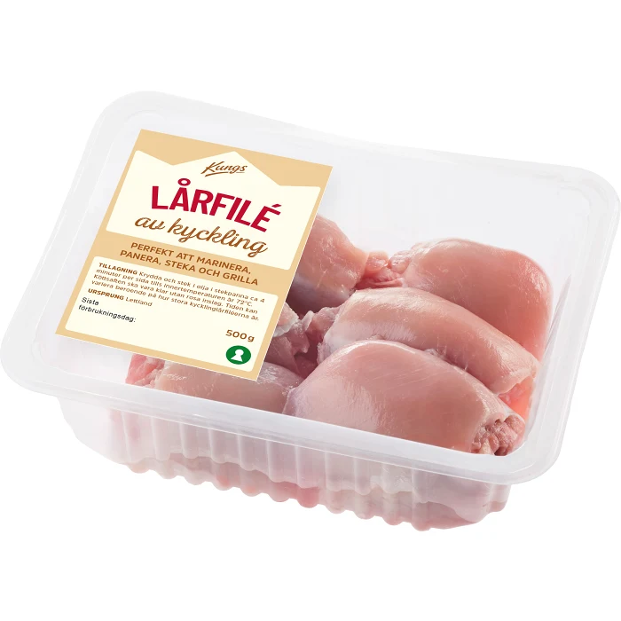 Kycklinglårfilé Färsk 500g Kungs