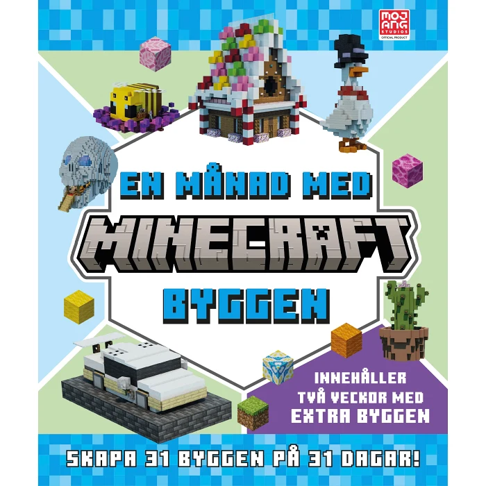 En månad med Minecraftbyggen : skapa 31 byggen på 31 dagar