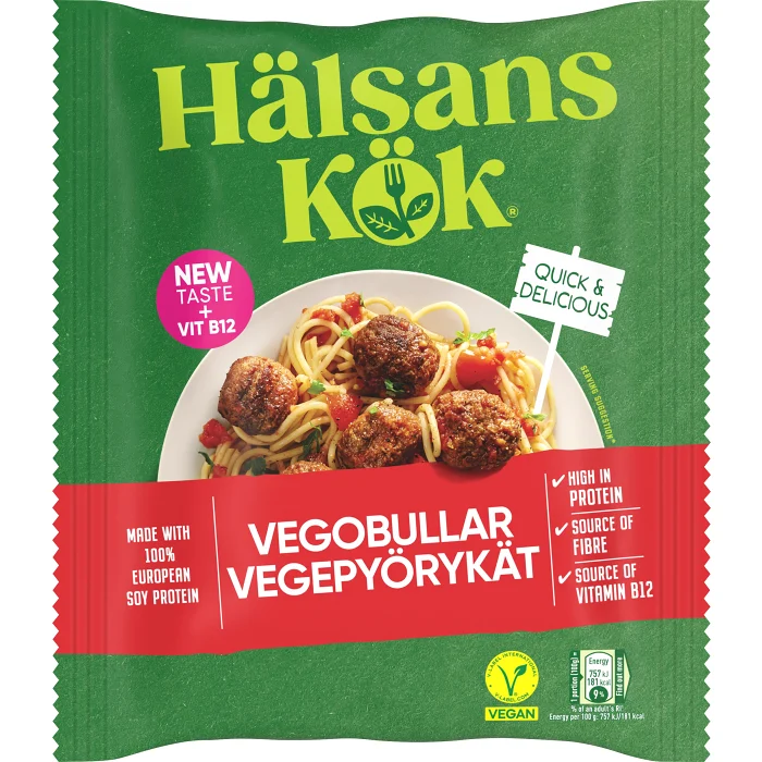 Plant-based Balls 460g Hälsans Kök