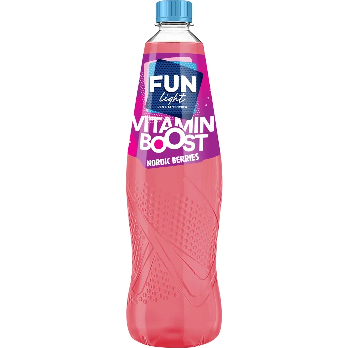 Dryck, light Vitamin Boost Nordic Berries 80cl Fun Light
