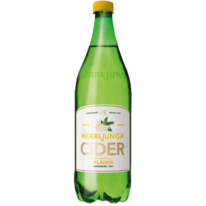 Cider Flädercider 0.5% 1l Herrljunga