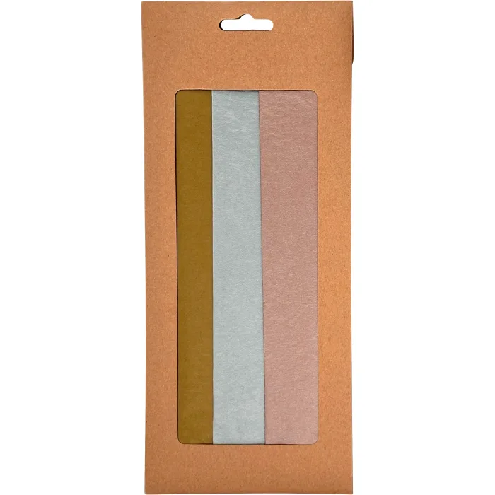 Silkespapper Metallic 6 ark