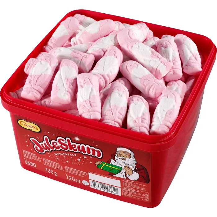 Godis Juleskum 720g Cloetta