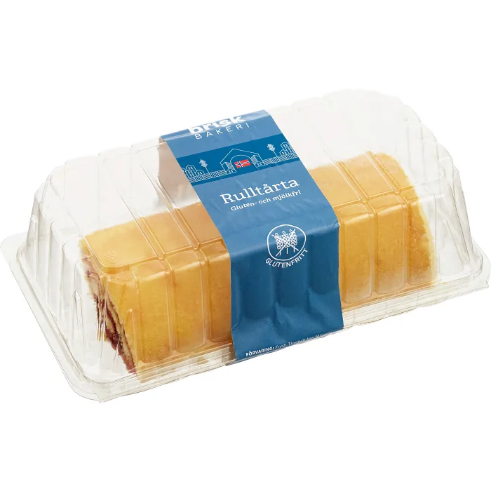 Rulltårta Gluten- och mjölkfri 450g brisk