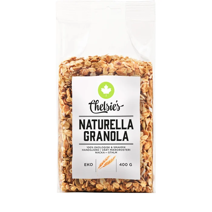 Granola Naturella Ekologisk 400g Chelsie's