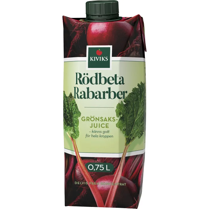 Juice Rödbeta Rabarber 75cl Kiviks Musteri