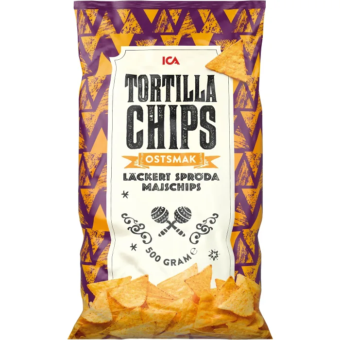 Tortillachips Cheese 500g ICA