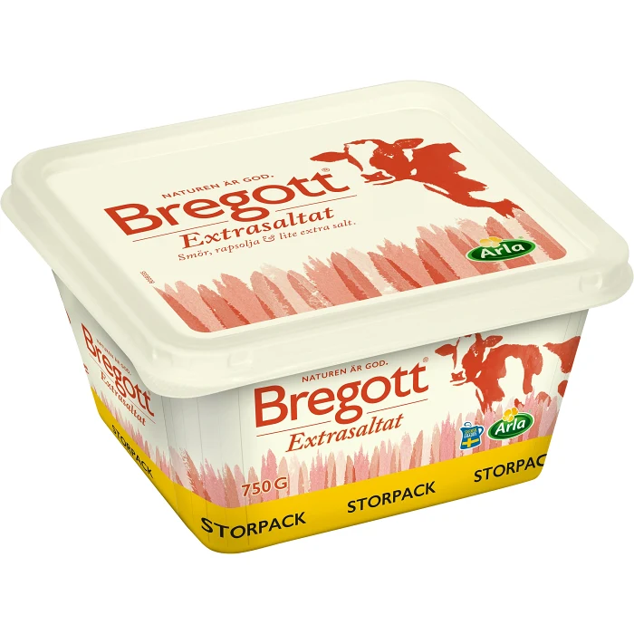 Smör & Raps Extrasaltat 75% Storpack 750g Bregott®