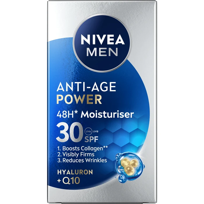 Ansiktskräm Anti Age Hyaluron Face Cream SPF30 50ml Nivea Men