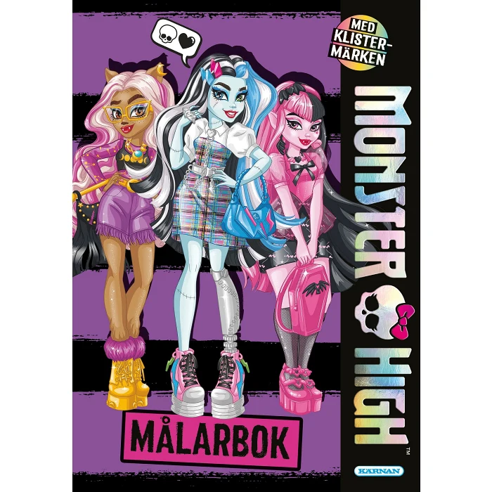 Målarbok Monster High