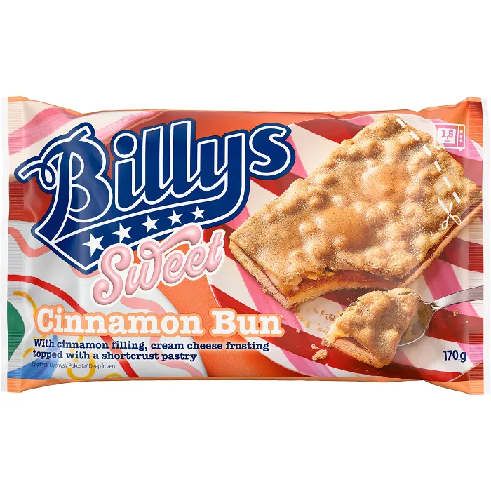 Sweet Cinnamon Bun 170g Billys