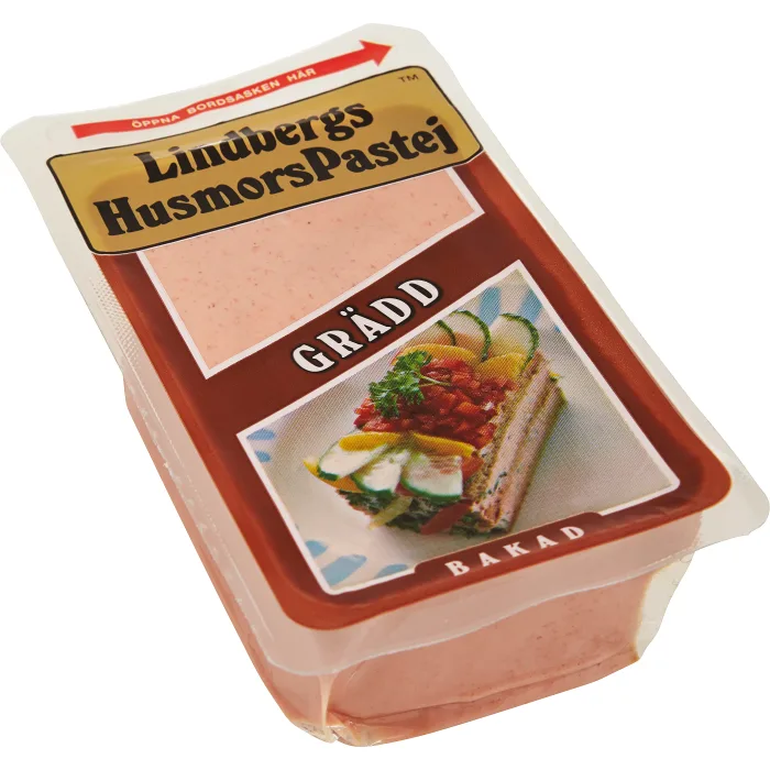 Husmorspastej Grädd Bakad 200g Lindbergs