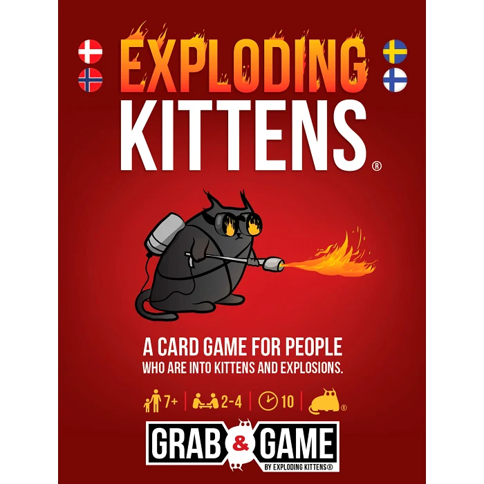 Kortspel Exploding Kittens