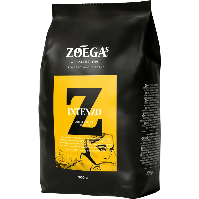 Kaffe Hela Bönor Intenzo 500g Zoegas