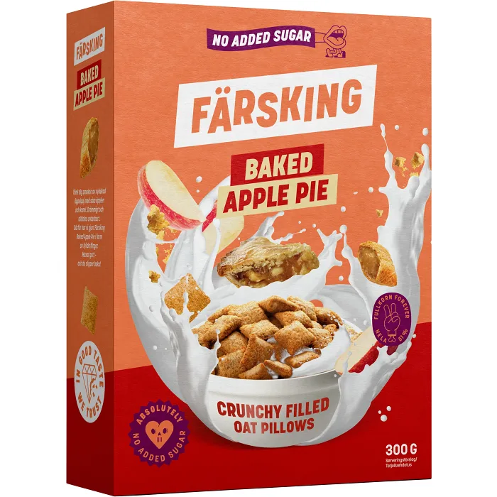 Flingor Baked Apple Pie 300g Färsking