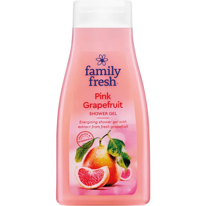 Shower Gel Pink Grapefruit 500ml Family Fresh