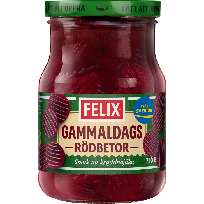 Rödbetor Gammaldags 710g Felix