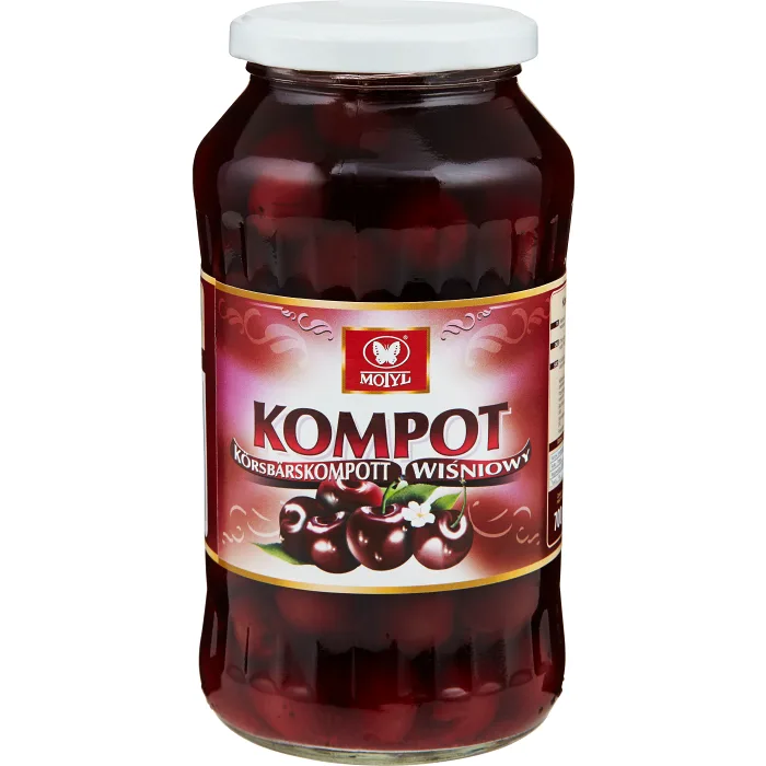 Körsbärskompott 700g Motyl