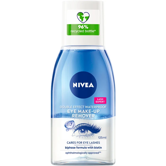 Sminkborttagning Ögon Double Effect Eye Make-up Remover 125ml Nivea