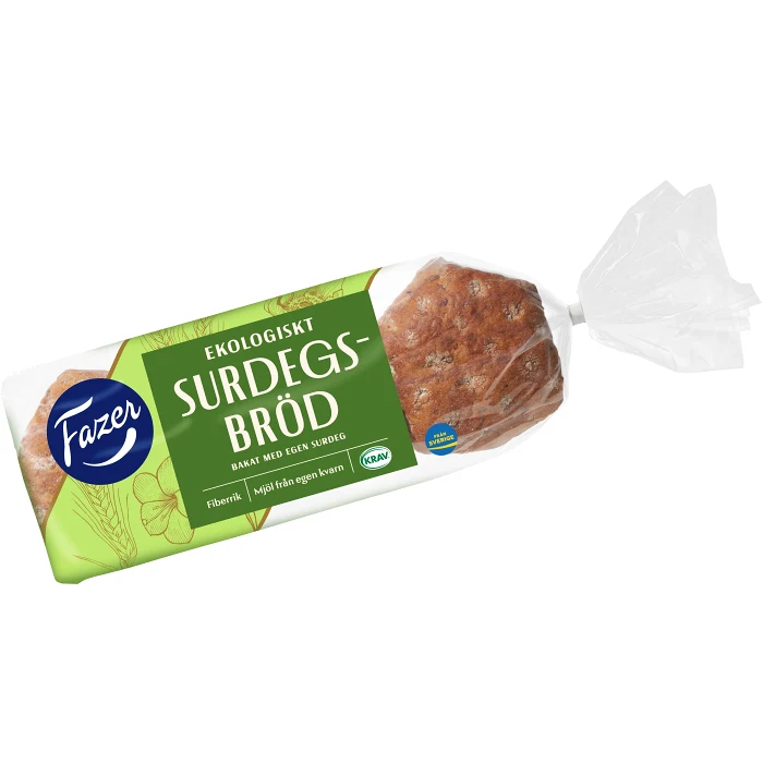 Surdegsbröd Eko 350g Fazer