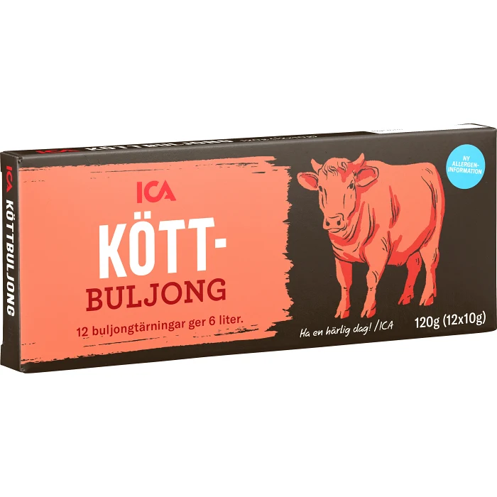 Köttbuljong tärningar 120g ICA