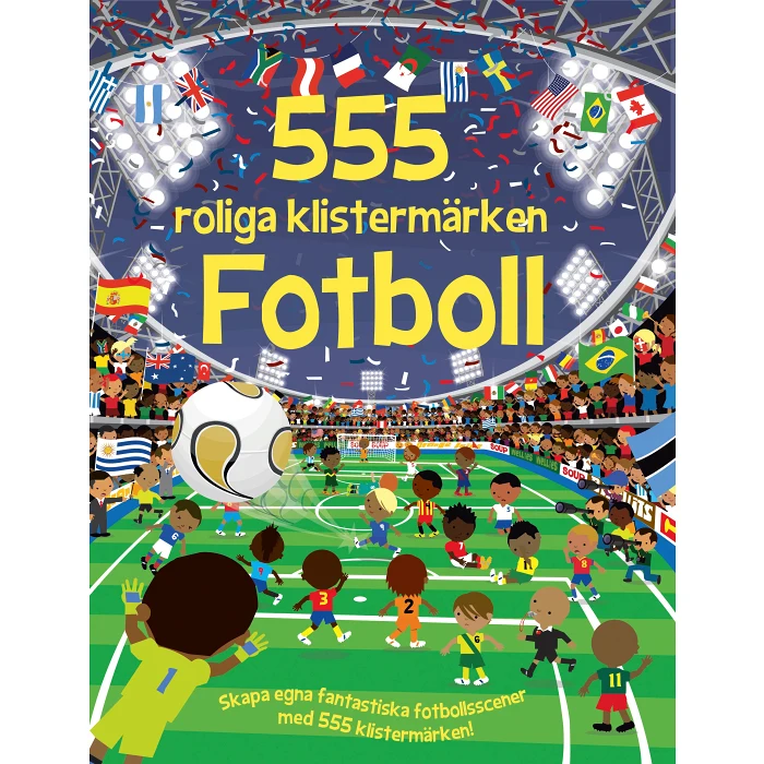 555 roliga klistermärken.Fotboll
