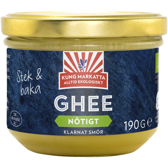 Ghee Ekologisk 190g Kung Markatta