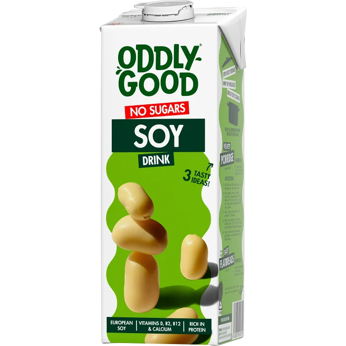 Sojadryck No sugars 2% 1000ml Oddlygood®