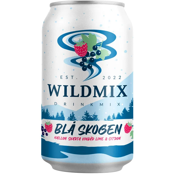 Blanddryck Blå Skogen 33cl Wild Mix
