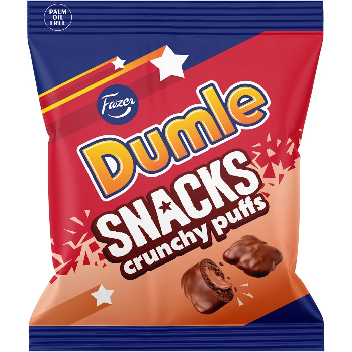 Dumle Snacks Crunchy Puffs 140g Fazer