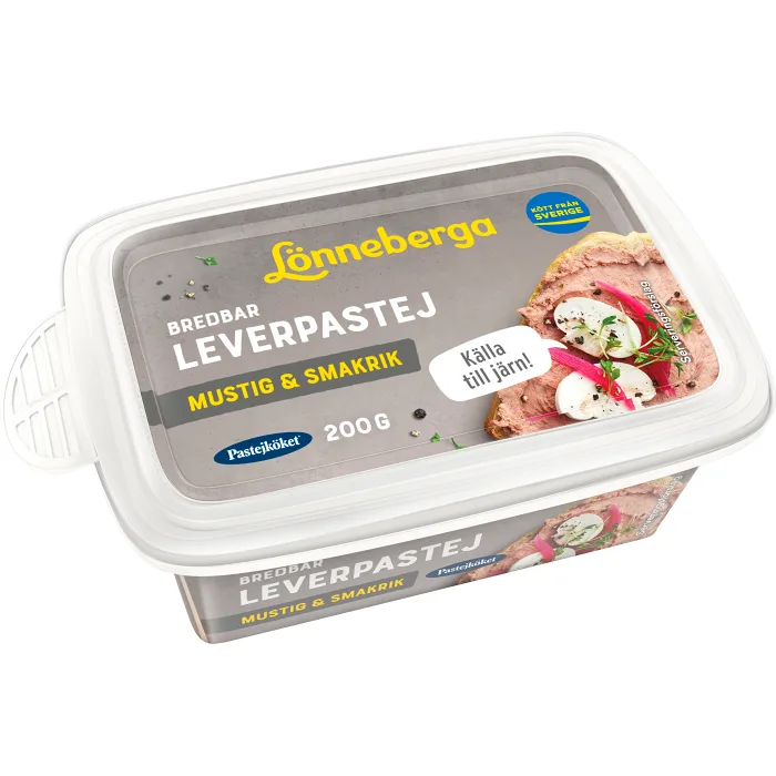 Pastej med Mustig smak 200g Pastejköket