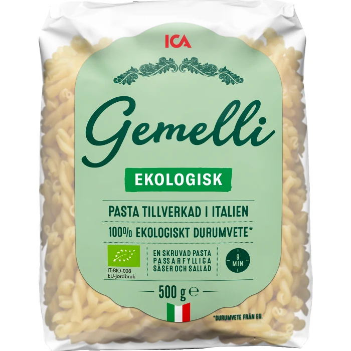 Gemelli 500g ICA I love eco