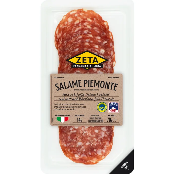 Salami Piemonte IGP 70g Zeta