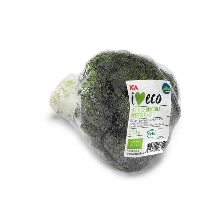 Broccoli Ekologisk ca 250g Klass 1 ICA I