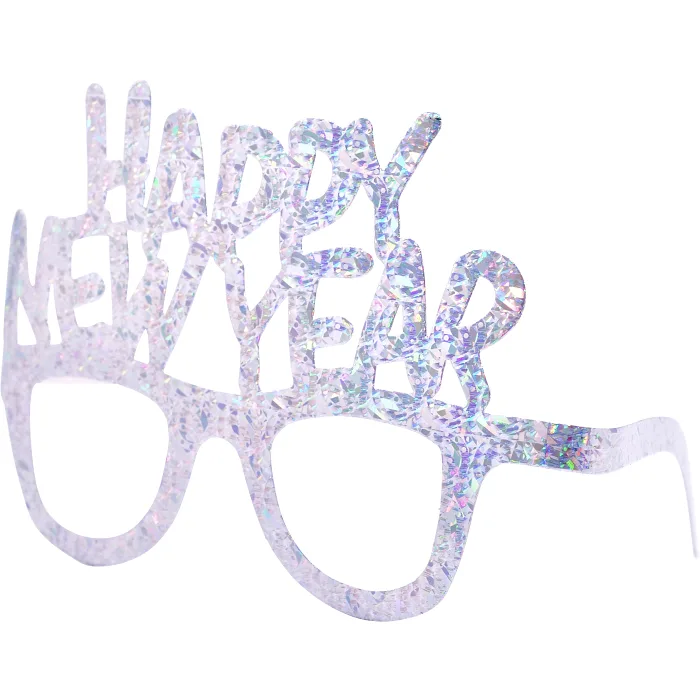 Pappersglasögon 3p Happy New Year Festive