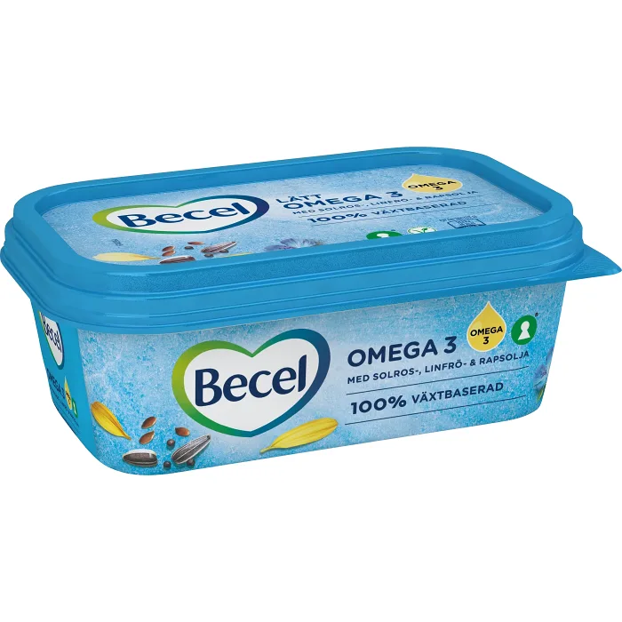 Lättmargarin Omega3 38% 400g Becel