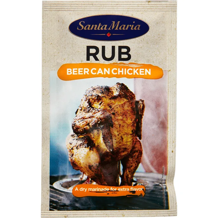 BBQ rub Beer Can Chicken 30g Santa maria