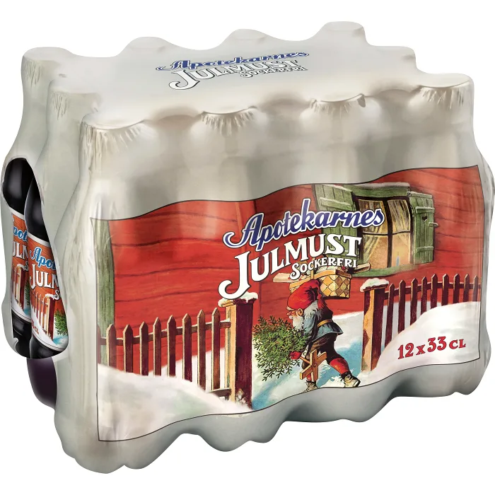 Läsk Julmust Light 33cl 12-p Apotekarnes