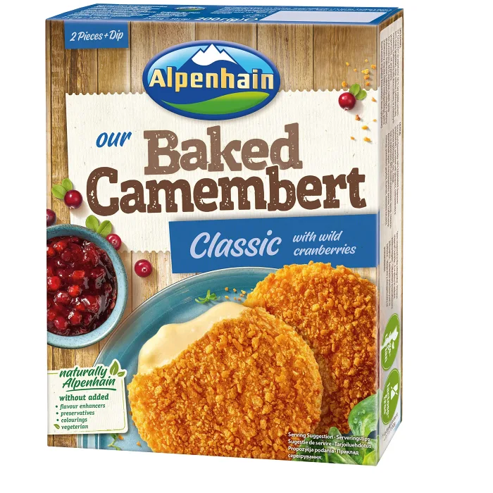 Panerad Camembert 200g Alpenhain