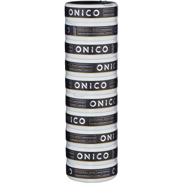 Mini White portion Stock Onico