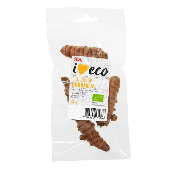 Gurkmeja Ekologisk 40g Klass 1 ICA I love eco