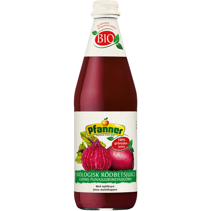 Rödbetsjuice 500ml Pfanner