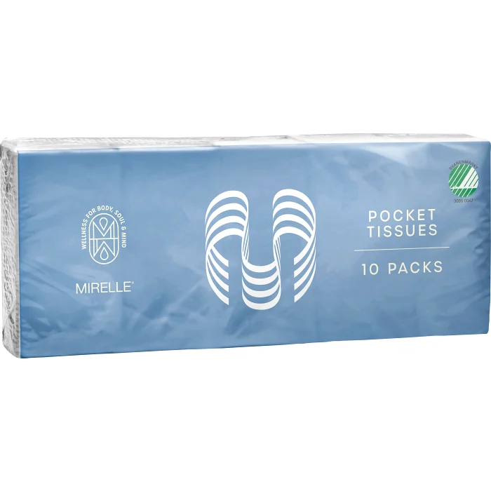 Näsdukar 10-p Mirelle